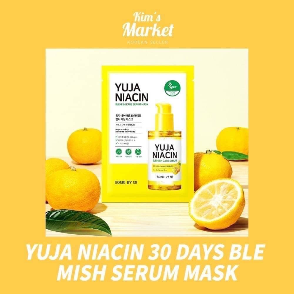 韓國Some By Mi 奇迹柚子面膜 嫩白保濕面膜-細節圖4