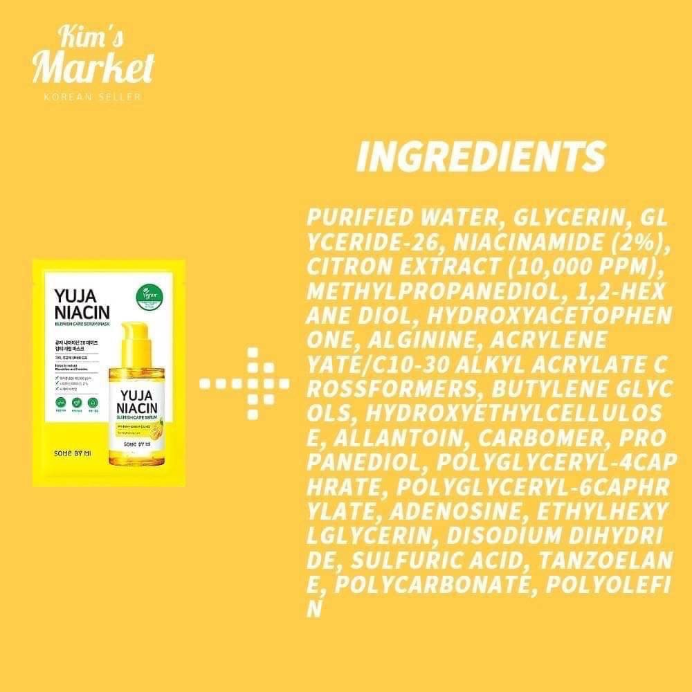 韓國Some By Mi 奇迹柚子面膜 嫩白保濕面膜-細節圖7