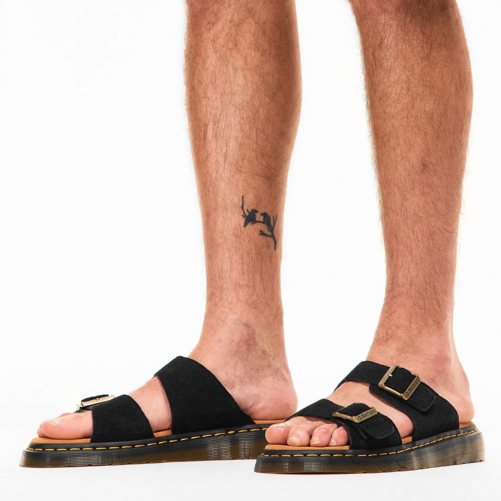 Dr.Martens Josef slide皮革涼拖鞋 男女同款 零碼折扣價-細節圖4
