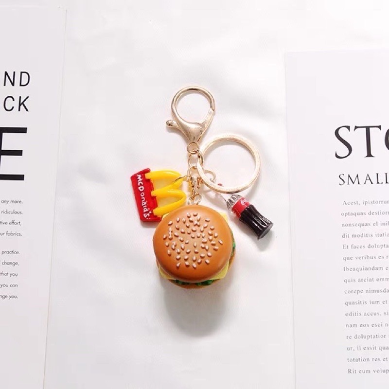麥當勞🍔🍟創意包包吊飾鑰匙圈吊飾/現貨可快速出貨👍-細節圖4