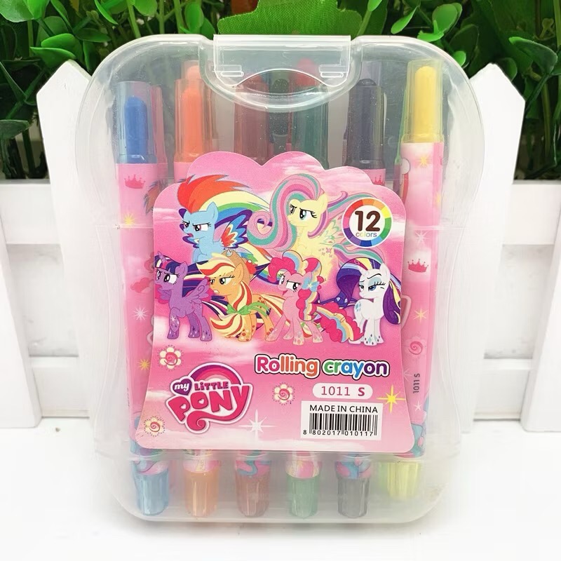 📣台灣現貨/12色旋轉蠟筆🖍️畫畫文具/兒童節禮物🎁-細節圖5