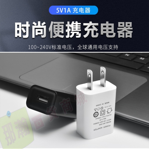 臺灣現貨：收音機充電器手機通用型USB充電頭5v1a