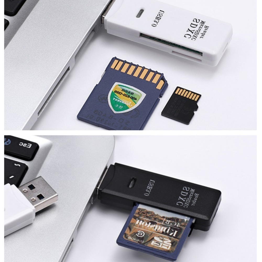 臺灣現貨：USB 3.0讀卡器 多功能讀卡器SD卡TF二合一讀卡器-細節圖9