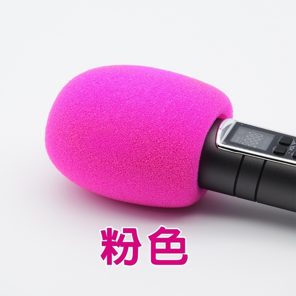臺灣現貨：加厚話筒套家用KTV麥克風海綿套 防噴罩 防風海綿套-規格圖9