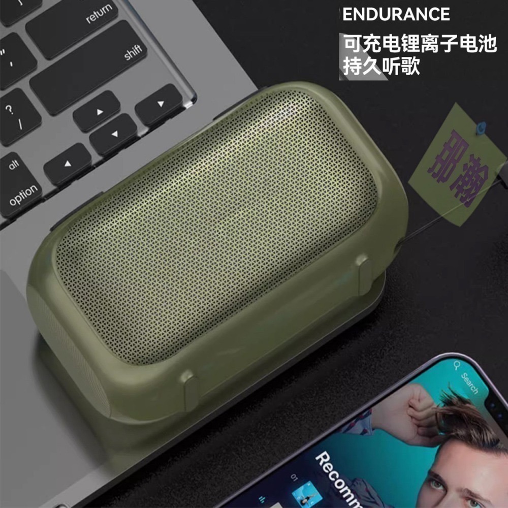 台灣出貨：多媒體F31播放器藍牙無線音響多媒體播放器FM調頻收音機炫彩低音炮-細節圖8