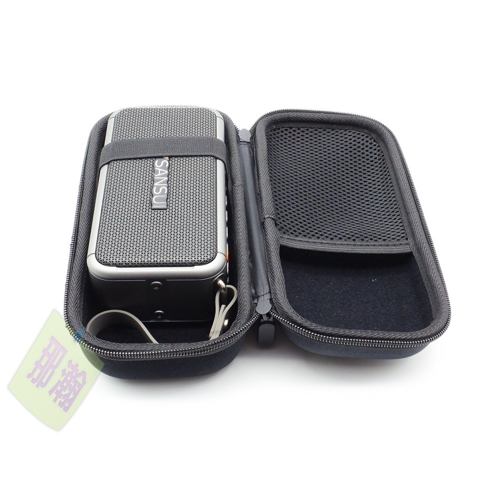 台灣出貨：多媒體F30收音機無線藍牙音響專用手提保護收納包-細節圖4