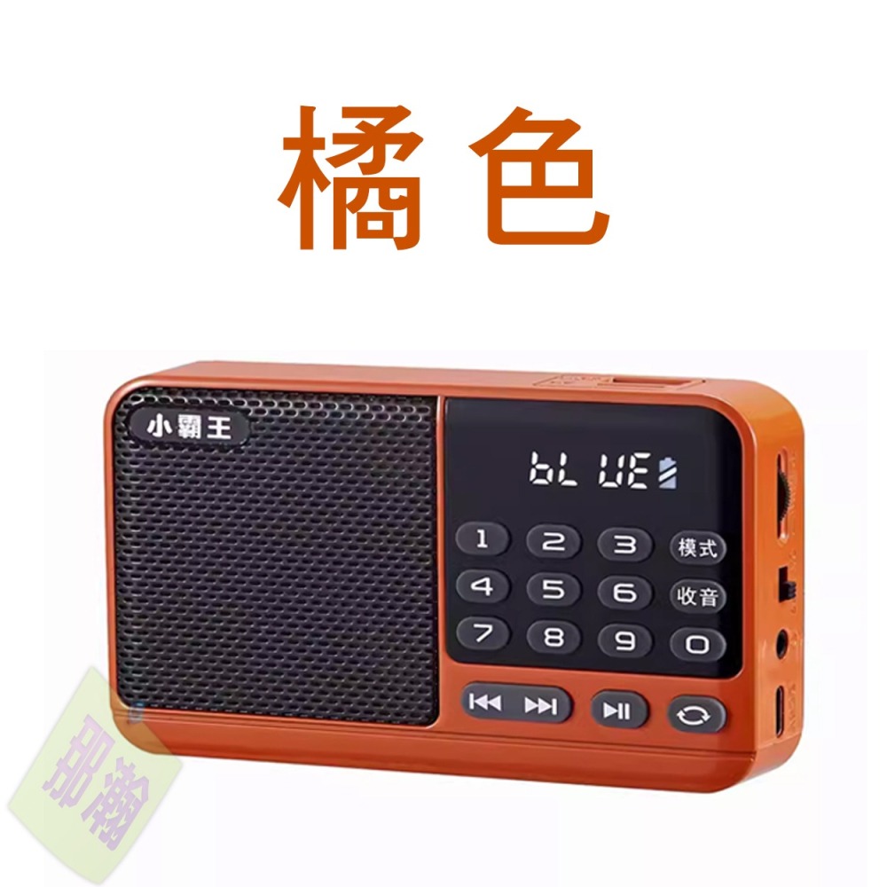 台灣現貨：小霸王S59收音機老人便攜式小型迷你藍牙音箱音插卡隨身聽播放器-細節圖8