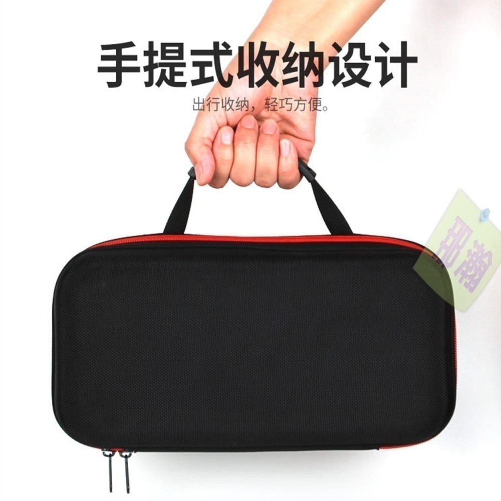 快速出貨：麥克風收納包一拖二無線麥克風eva包防震防摔拉鍊包無線麥克風收納包-細節圖4