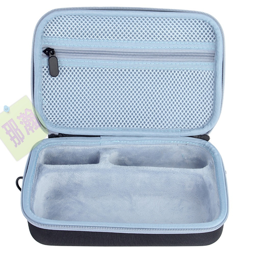 【加大】石藍色+登山扣收納包