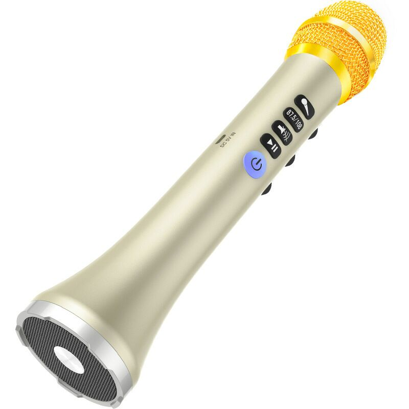 快速出貨：快樂相伴L-698DSP手掌k歌20w無線TWS串聯麥克風車載ktv無線藍牙卡拉OK手機K歌神器麥克風-規格圖9