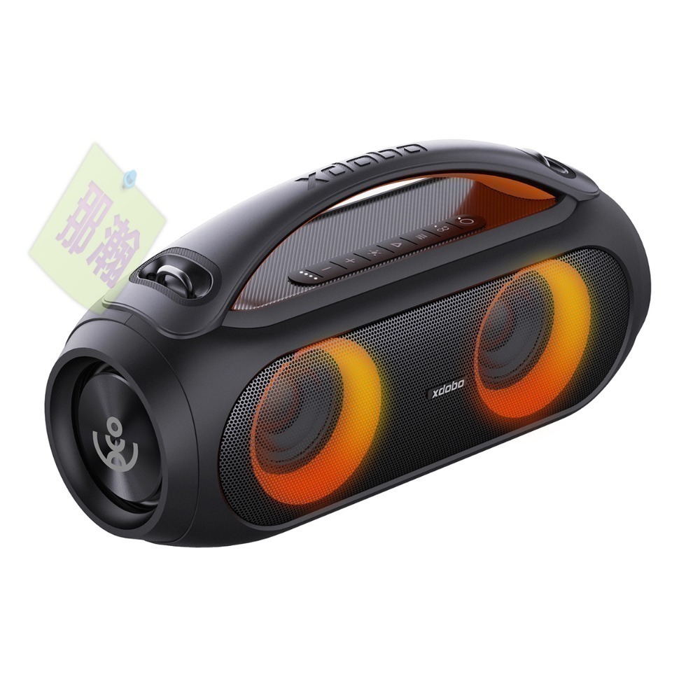 XDOBO官方直銷店：XDOBO喜多寶藍牙音箱Vibe Plus 80W戶外發光無線重低音喇叭-規格圖9