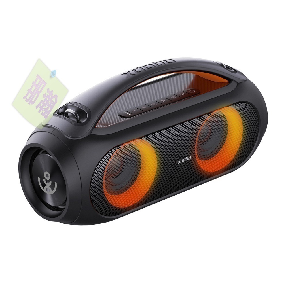 XDOBO官方直銷店：XDOBO喜多寶藍牙音箱Vibe Plus 80W戶外發光無線重低音喇叭-規格圖9