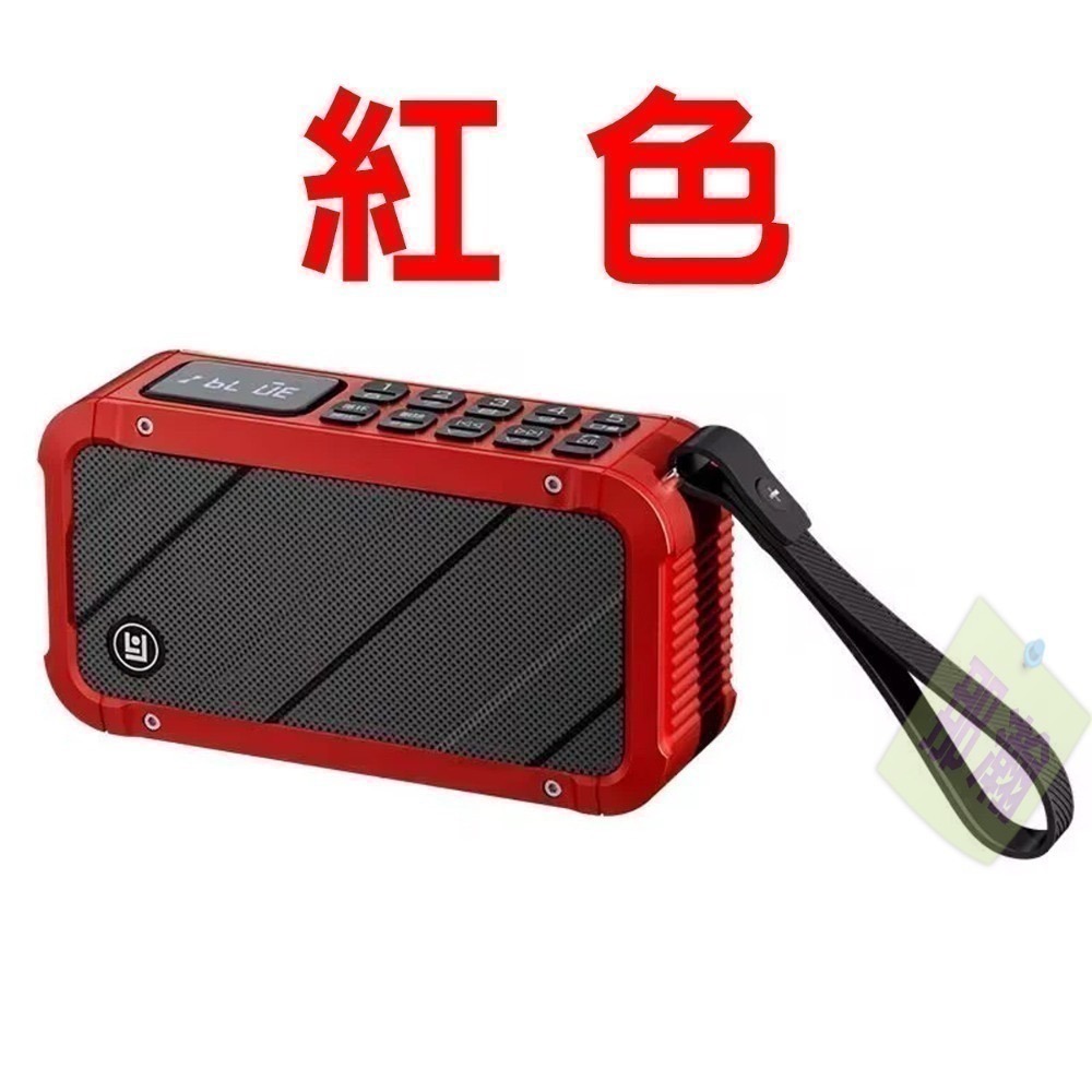 快速出貨：琅韵D82 藍牙無線音響FM收音機可拆卸電池錄音便攜插卡耳機U盤收音機播放器-規格圖9