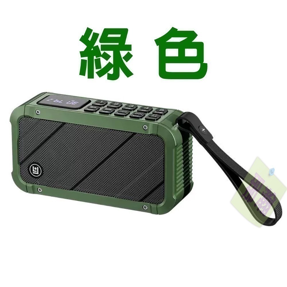 快速出貨：琅韵D82 藍牙無線音響FM收音機可拆卸電池錄音便攜插卡耳機U盤收音機播放器-規格圖9