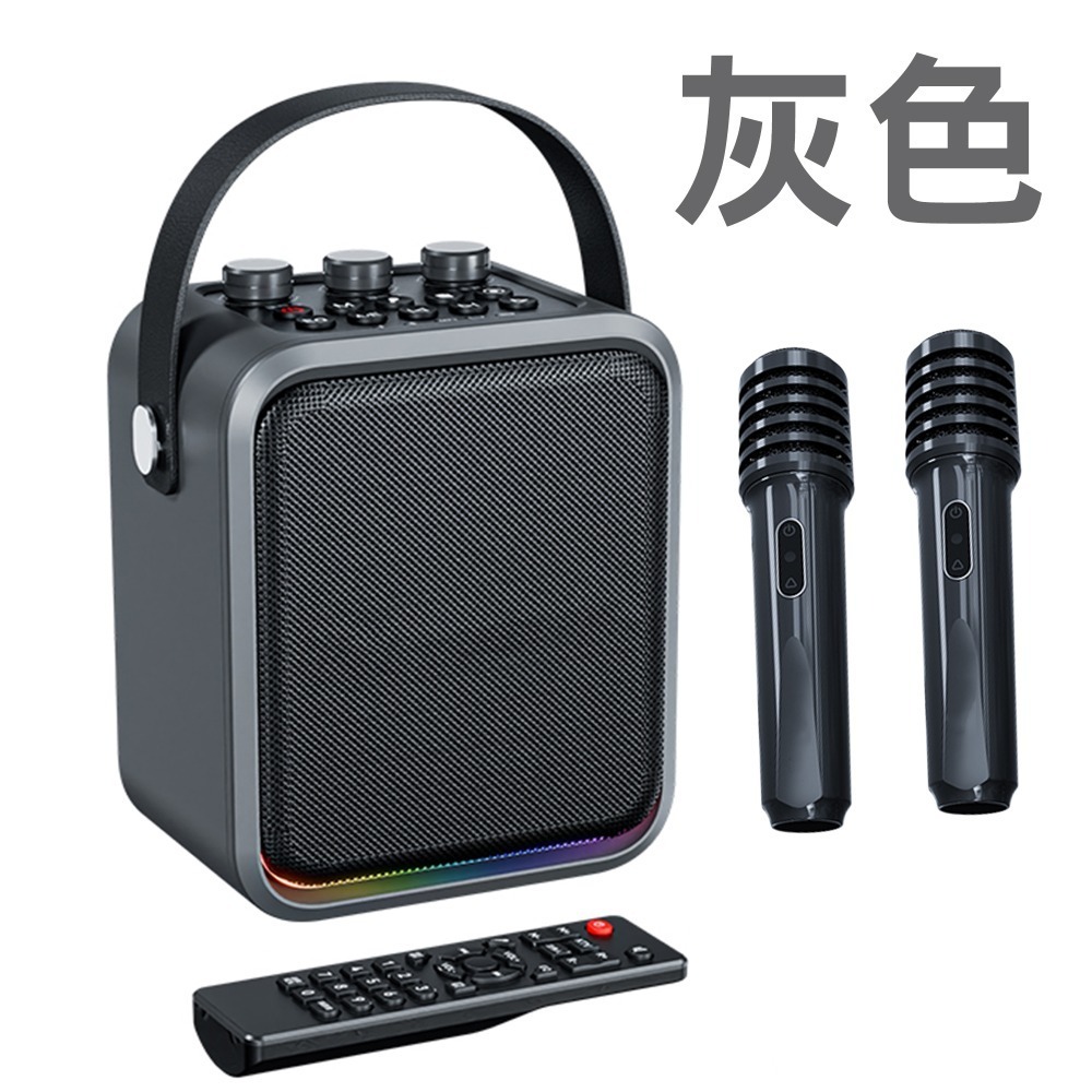 快速出貨：多媒體T91 60W手提藍牙音箱重低音唱歌k歌便攜樂器廣場舞導遊上課專用麥克風音響-規格圖8