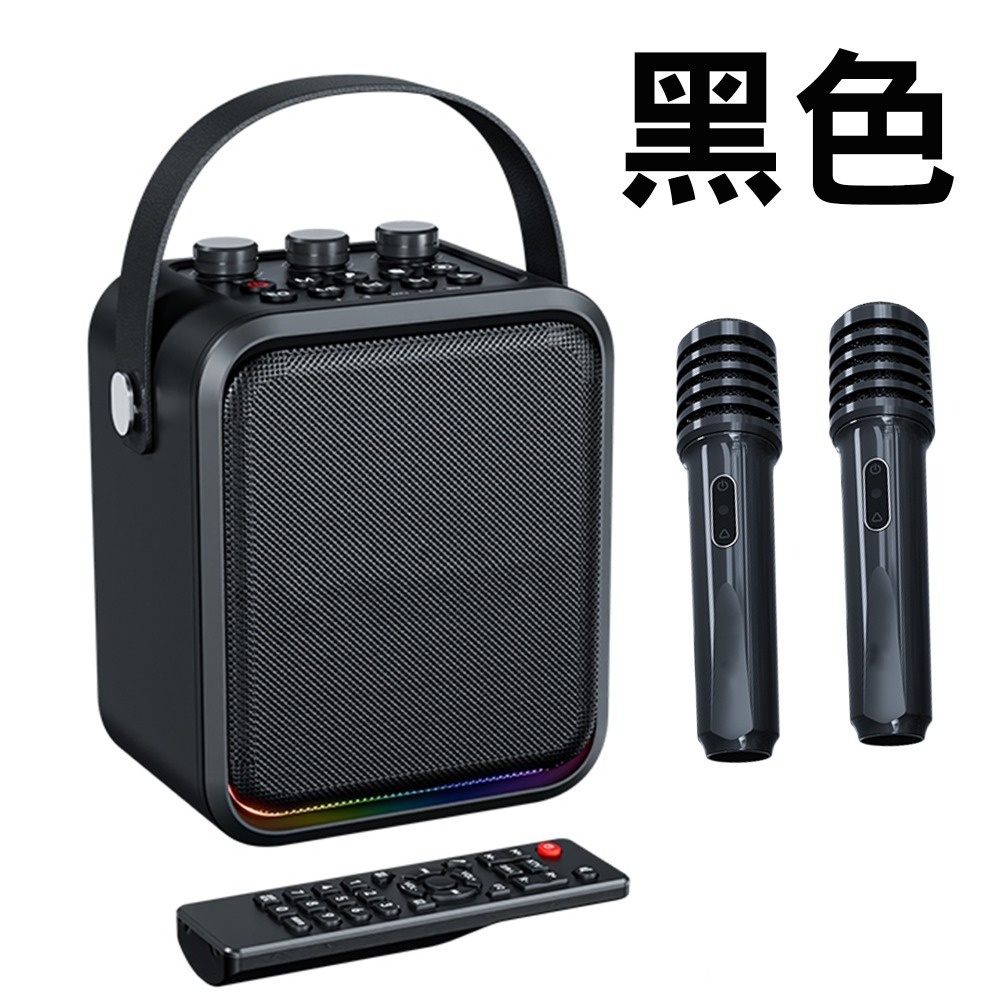 快速出貨：多媒體T91 60W手提藍牙音箱重低音唱歌k歌便攜樂器廣場舞導遊上課專用麥克風音響-規格圖8