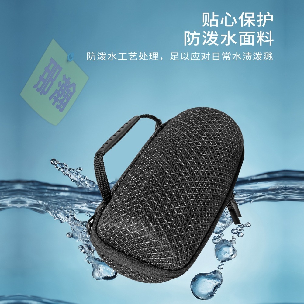 快速出貨：適合JBL CHARGE6 藍牙音響透音便攜式防水戶外音箱收納包保護套收納盒透音保護收納包-細節圖4
