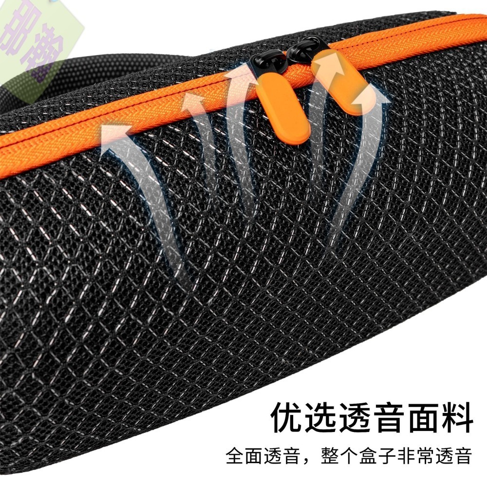 快速出貨：JBL CHARGE6 藍牙音響透音便攜式防水戶外音箱收納包保護套收納盒透音保護收納包-細節圖5