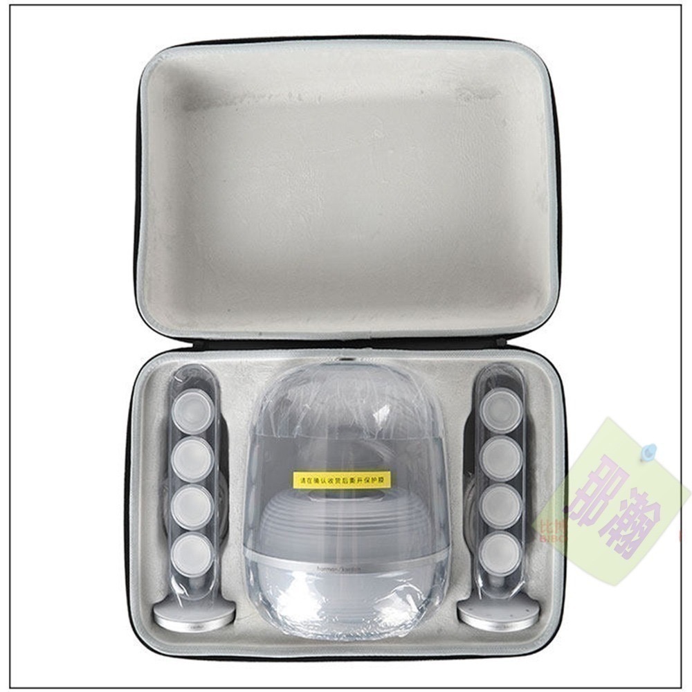 現貨 適用 Harman Kardon SoundSticks 5 代 收納包 哈曼卡頓 水晶喇叭手提包硬殼防摔保護套-細節圖3