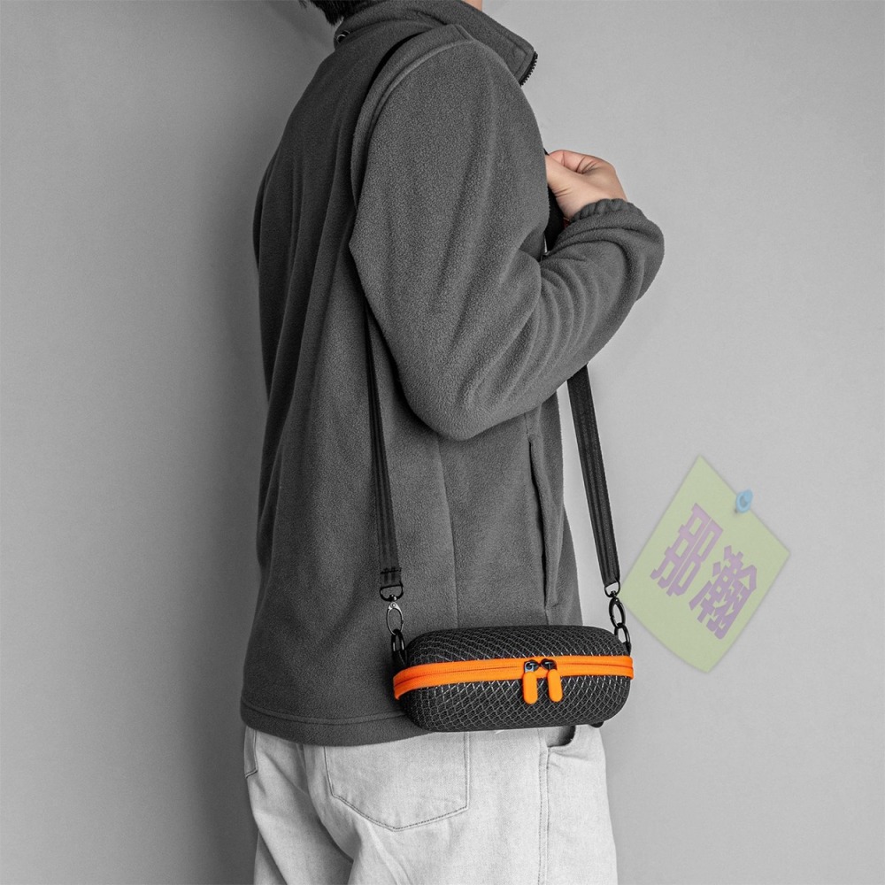 【現貨】適用 JBL Flip 7 藍牙喇叭保護套 矽膠網狀防摔保護殼 隨身音響收納包 透音免拆播放-細節圖3