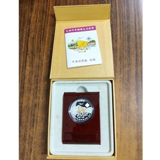 臺灣銀行 牛年 蛇年 豬年 精鑄生肖銀幣 （鍍金版）-細節圖2