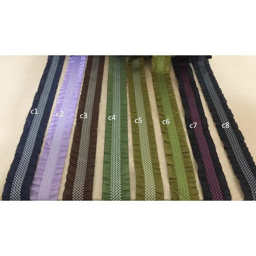 荷葉邊緞帶~波浪 木耳花邊 高質感包裝材料 手工藝 髮箍 裙邊 娃衣 DIY 帽子蝴蝶結 髮飾 手作 鞋子裝飾-細節圖2