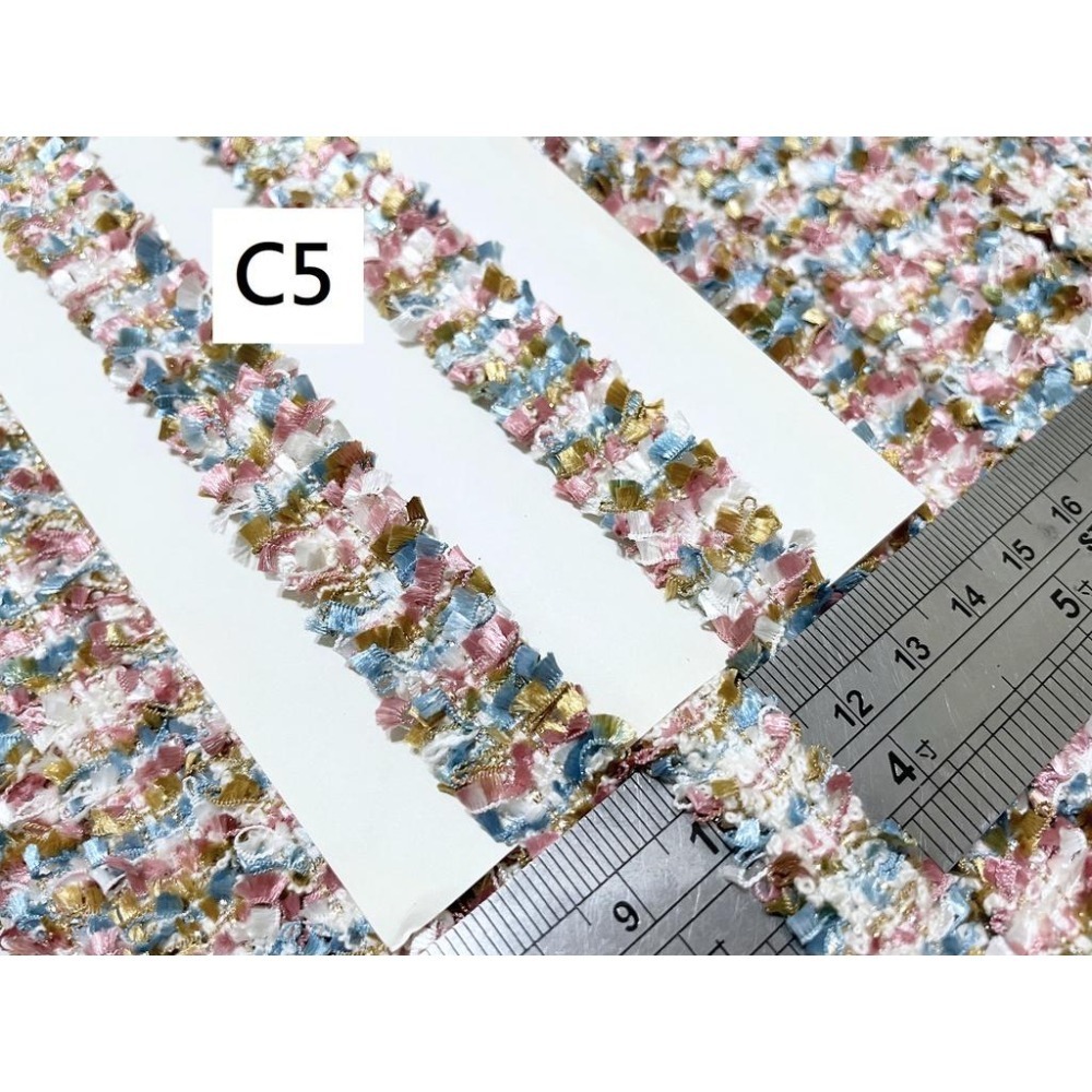 小香風流蘇織帶~ 洋裁裙邊衣服袖子滾邊 花邊 髮箍髮帶外套材料 包袋鞋子手工藝 套裝 DIY 帽子髮飾 手作 娃衣-細節圖6