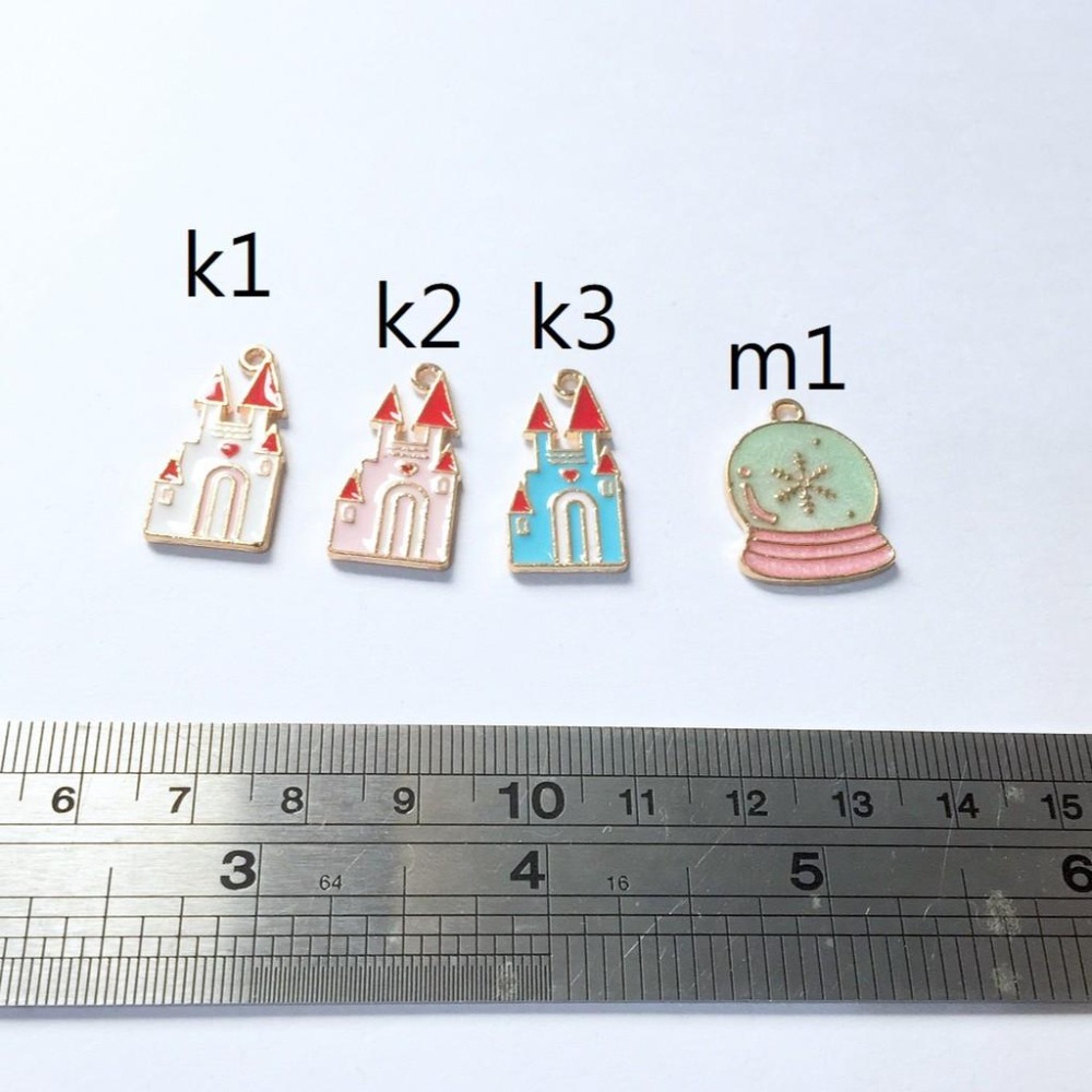 富士山日本藝妓城堡雪花~日式掛件 金屬 油滴 手工藝材料 手機殼 DIY 鑰匙圈 耳環 髮飾 耳飾 貼飾 掛件 手機吊飾-細節圖3