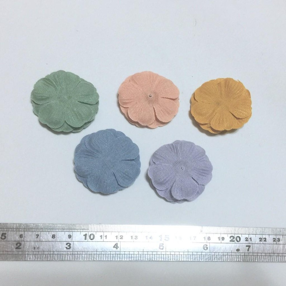 lilian085~ 高質感布花 胸花 花圈 頭飾 新娘髮飾 古風髮簪 髮飾材料 和風頭飾 DIY 手工藝 日本髮叉-細節圖5