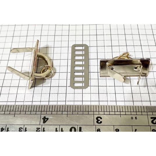 拱橋 提環 提耳 提把連接~高質感包包金屬配件 DIY 手作材料 皮革包配件 合金 20mm 25mm 淺金色-規格圖4