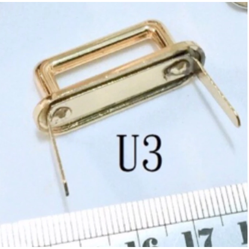 拱橋 提環 提耳 提把連接~高質感包包金屬配件 DIY 手作材料 皮革包配件 合金 20mm 25mm 淺金色-規格圖4