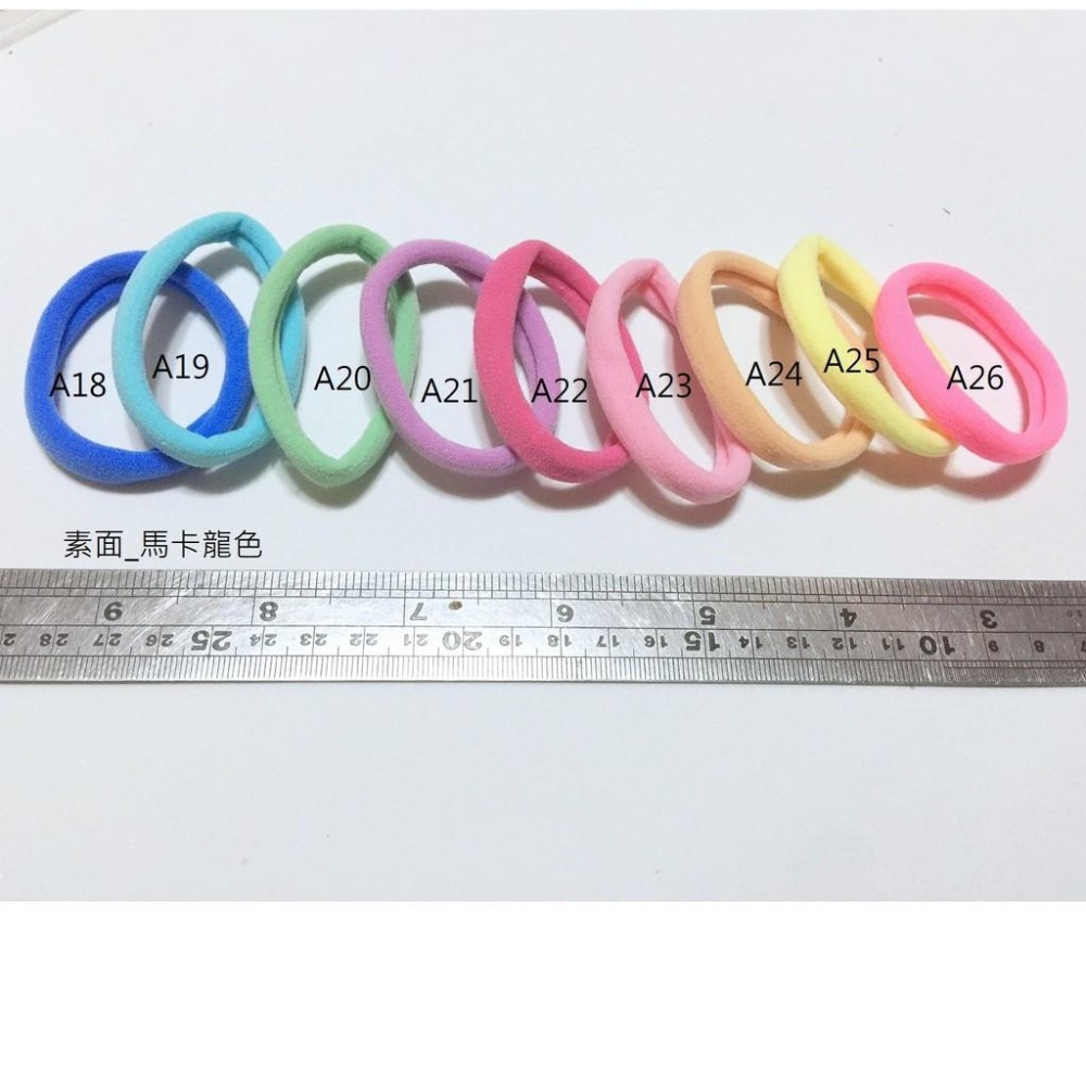 無縫毛巾髮束髮圈皮筋~材料 手工藝 DIY 素材 髮飾 飾品-細節圖3