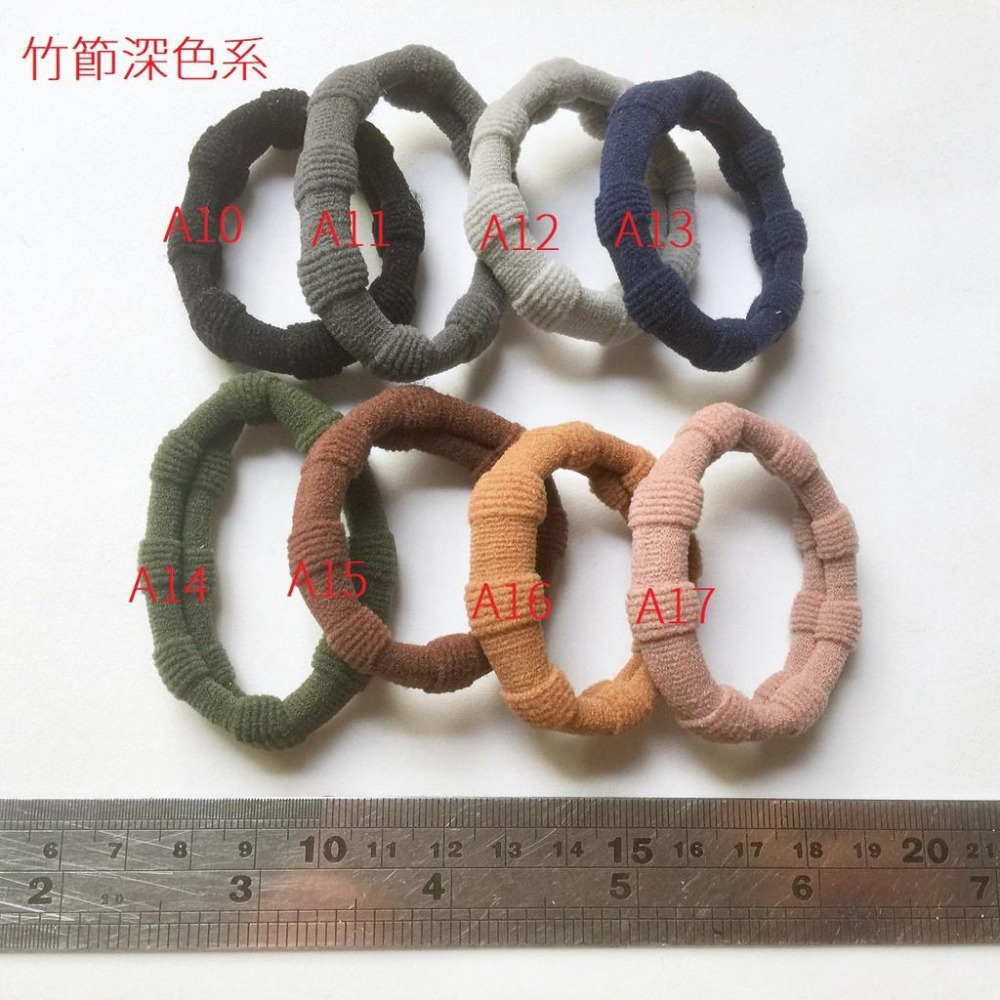 無縫毛巾髮束髮圈皮筋~材料 手工藝 DIY 素材 髮飾 飾品-細節圖4