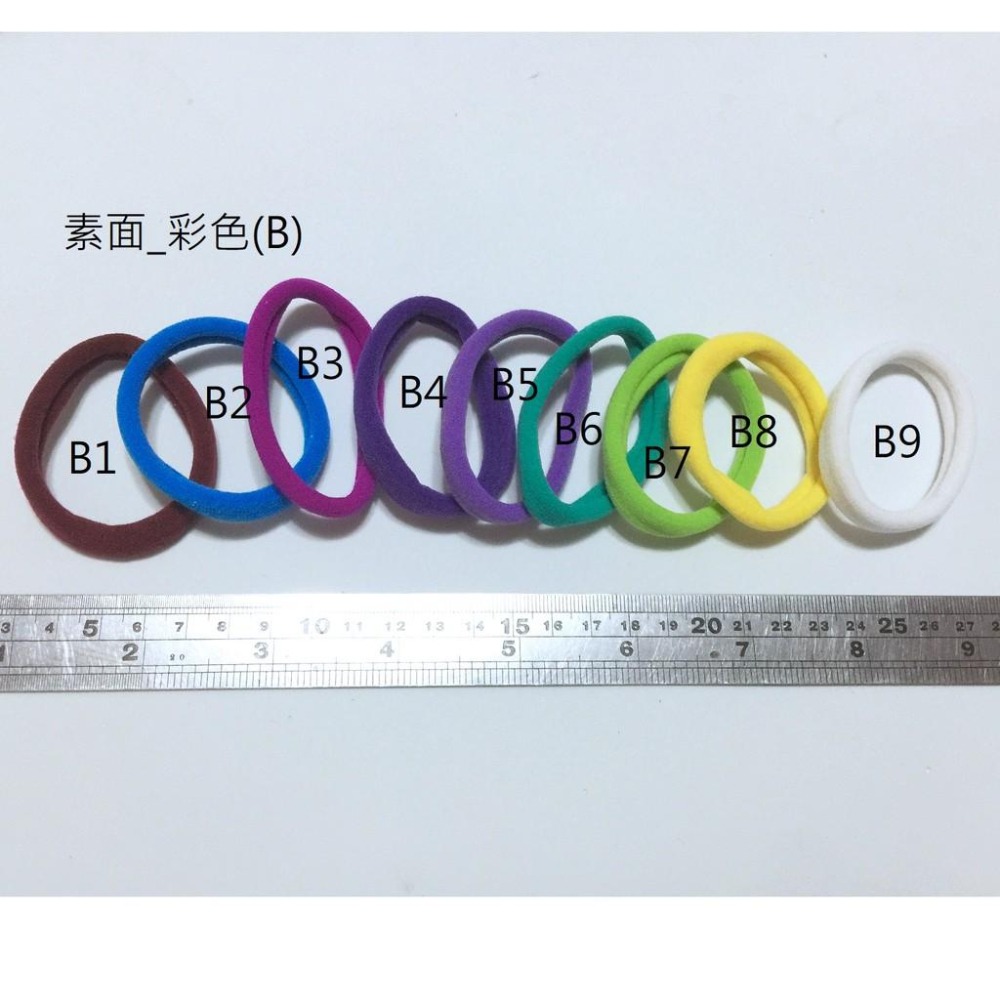無縫毛巾髮束髮圈皮筋~材料 手工藝 DIY 素材 髮飾 飾品-細節圖7