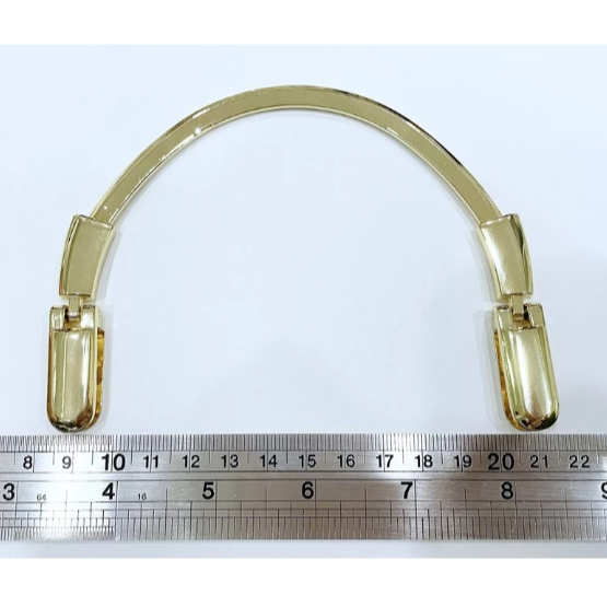 高質感鑽飾珍珠提把~晚宴包 手拿包 手挽 珍珠鏈條 五金配件 手提把包材料 手工藝 鍊條 金屬鏈 箱包配件 DIY-規格圖3