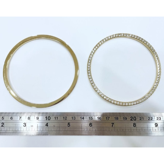 高質感鑽飾珍珠提把~晚宴包 手拿包 手挽 珍珠鏈條 五金配件 手提把包材料 手工藝 鍊條 金屬鏈 箱包配件 DIY-規格圖3