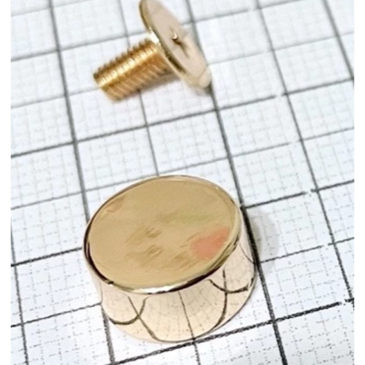 B腳釘 (淺金色_9*5mm)