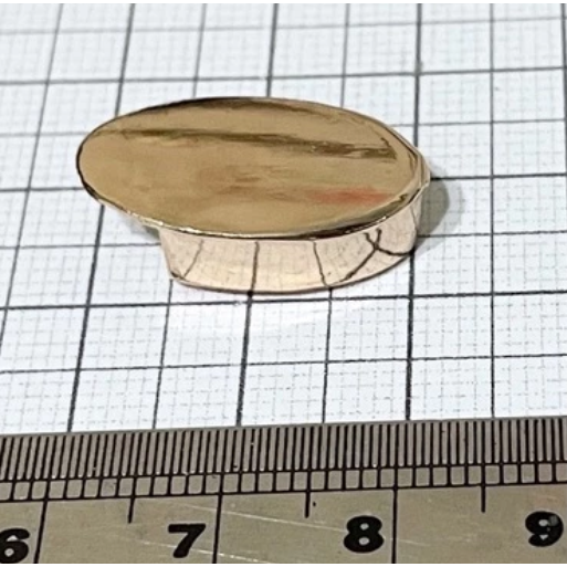 m拉鍊尾 (淺金色)