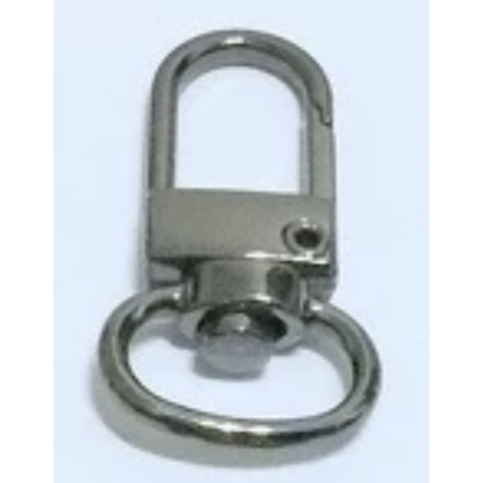 優質日形環 口環 日環 問號勾 龍蝦勾 勾扣 龍蝦扣~槍黑色 銀色 淺金色 口金包材料 手工藝 箱包配件 掛勾 厚五金-規格圖6