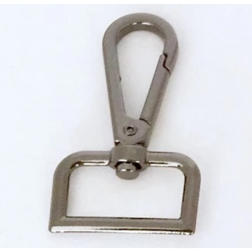 優質日形環 口環 日環 問號勾 龍蝦勾 勾扣 龍蝦扣~槍黑色 銀色 淺金色 口金包材料 手工藝 箱包配件 掛勾 厚五金-規格圖6