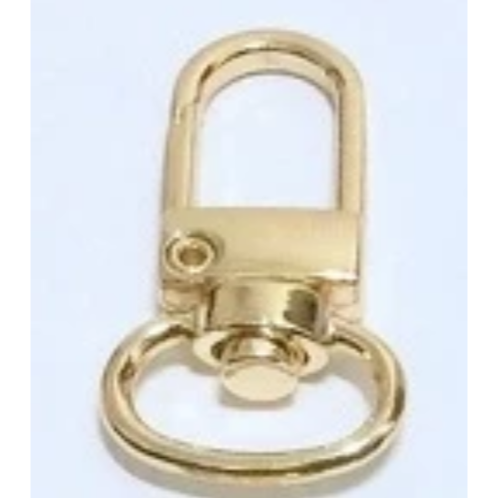 優質日形環 口環 日環 問號勾 龍蝦勾 勾扣 龍蝦扣~槍黑色 銀色 淺金色 口金包材料 手工藝 箱包配件 掛勾 厚五金-規格圖6