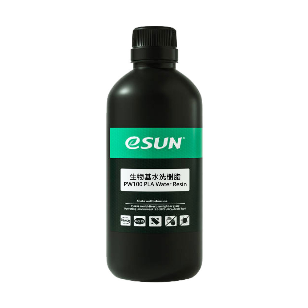 【3D列印基地】 eSUN易生 生物基水洗樹脂 PW100 Resin 3D列印樹脂 光敏樹脂 PLA-細節圖2