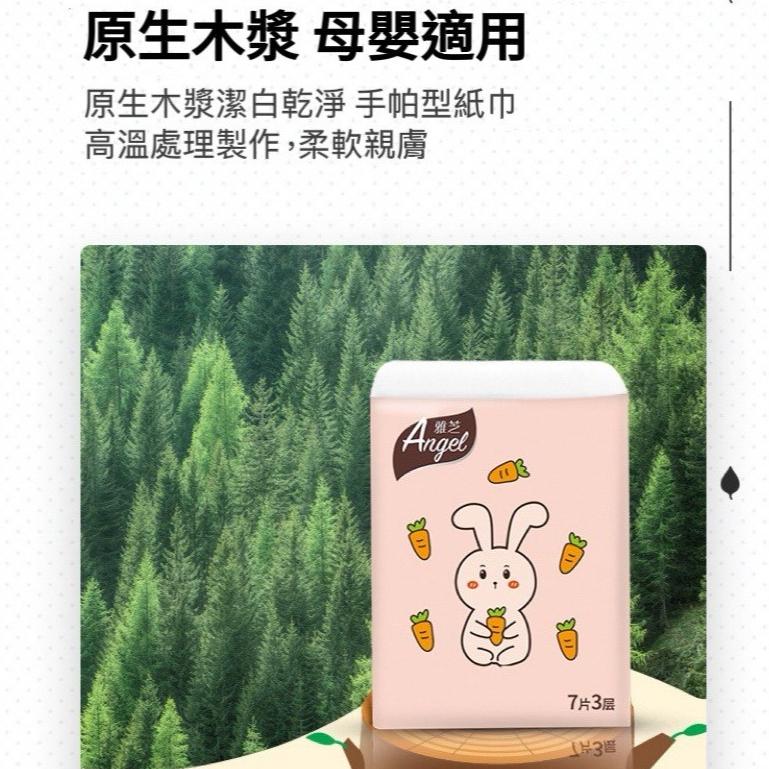 【台灣現貨火速寄出】袖珍包面紙 3層7抽 便攜式 手帕紙 衛生紙 旅行 小包紙巾 餐巾紙 面紙 M0002-細節圖4