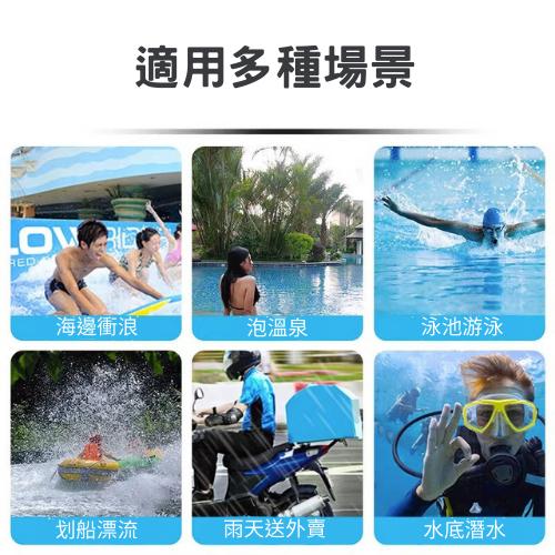 【台灣現貨火速寄出】手機防水袋 高透防水 外送防水 機車 可觸控 防水套 漂流 游泳 溫泉 密封手機保護套 S0015-細節圖4