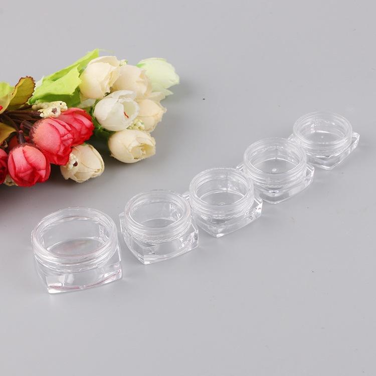 【台灣現貨火速寄出】乳霜分裝瓶 面霜分裝盒 膏霜分裝盒 方瓶 美甲 彩妝分裝瓶 魔鏡粉盒 R0001 R0002-細節圖2