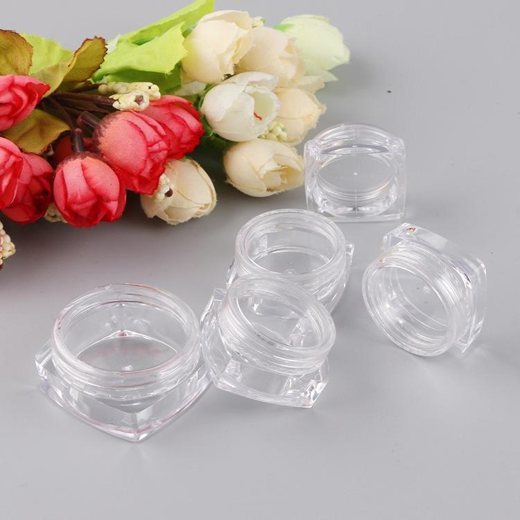 【台灣現貨火速寄出】乳霜分裝瓶 面霜分裝盒 膏霜分裝盒 方瓶 美甲 彩妝分裝瓶 魔鏡粉盒 R0001 R0002-細節圖3