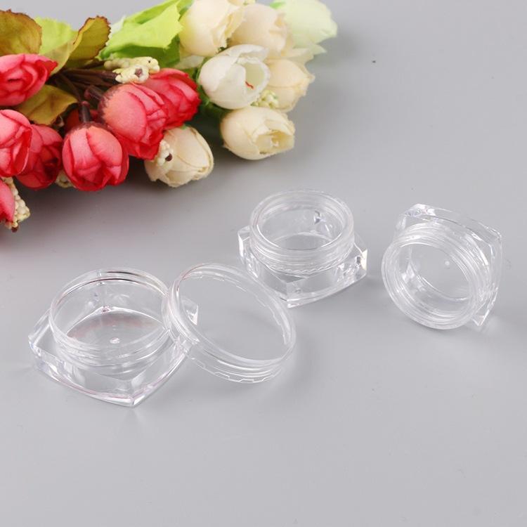 【台灣現貨火速寄出】乳霜分裝瓶 面霜分裝盒 膏霜分裝盒 方瓶 美甲 彩妝分裝瓶 魔鏡粉盒 R0001 R0002-細節圖4