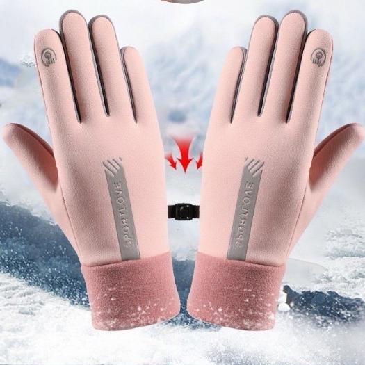 【台灣現貨火速寄出】冬季運動保暖手套 騎車手套 男女防潑水 騎乘防風 防寒 情侶騎車 開車防滑觸控螢幕-細節圖2