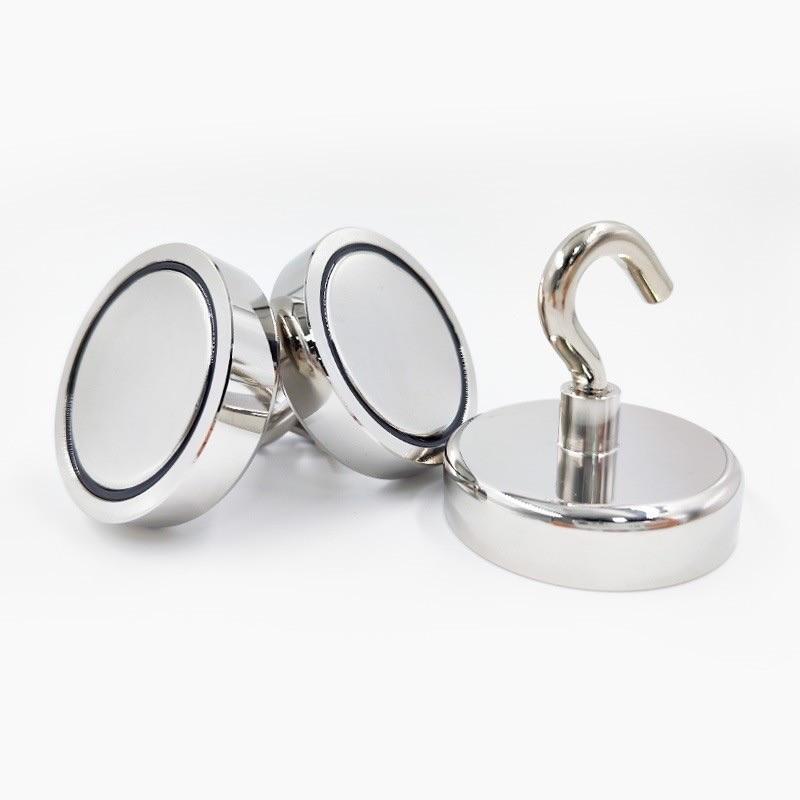 【台灣現貨火速寄出】磁吸掛勾 強磁釹鐵硼 掛鈎 強磁吸鐵 磁力掛勾 大小都有 免打孔永磁掛-細節圖6