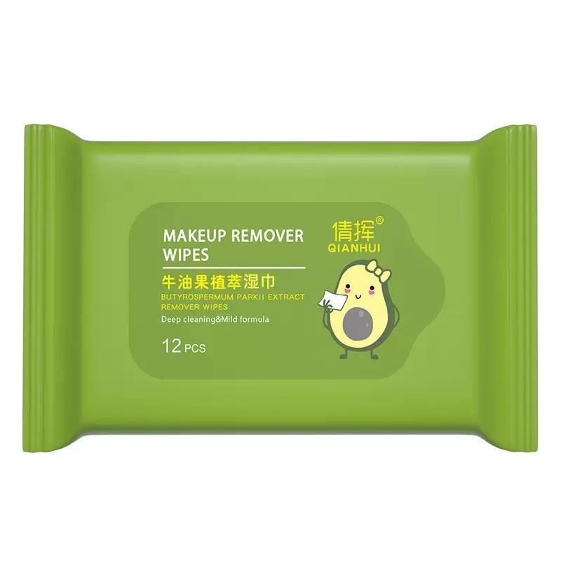 【台灣現貨火速寄出】酪梨卸妝濕巾 眼唇臉部深層清潔 牛油果卸妝濕紙巾 一次性水棉 抽出式 卸妝水 卸妝棉-細節圖7
